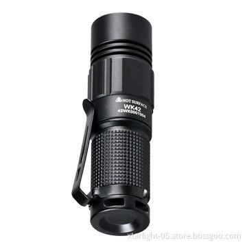 portable flashlight, XTAR WK42 with max 300lm